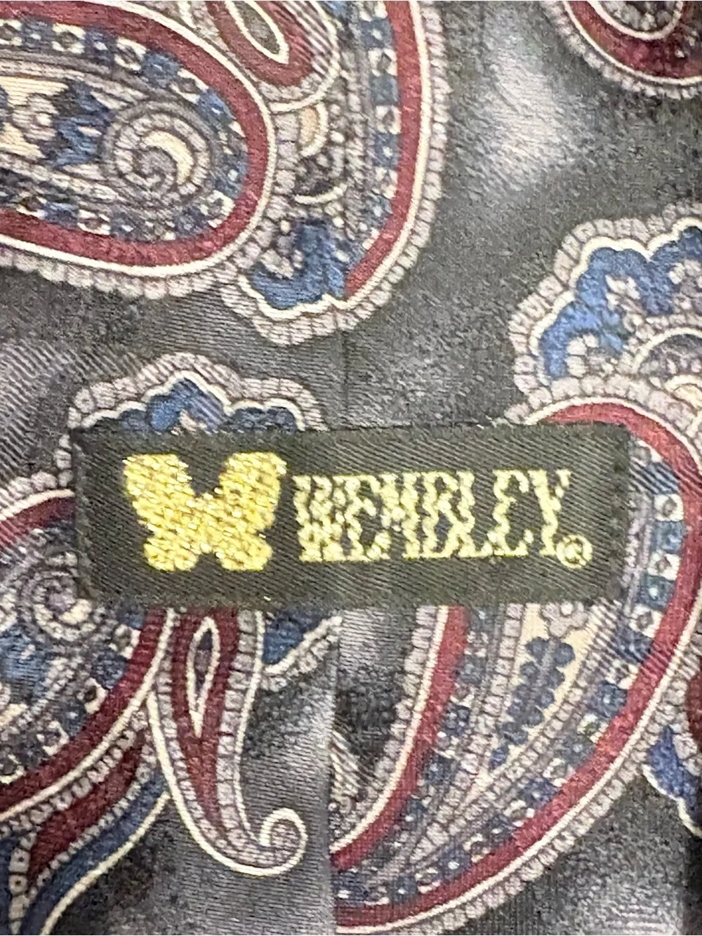 Vintage Men's Necktie Lot of 5 – Paisley, Striped, Medallion & Textured Knits